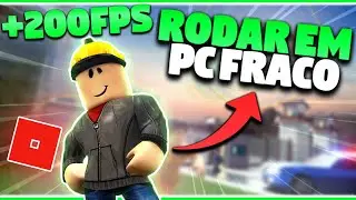 COMO RODAR ROBLOX EM PC FRACO EM 2024! (Como Aumentar seu FPS no Roblox em 2024)