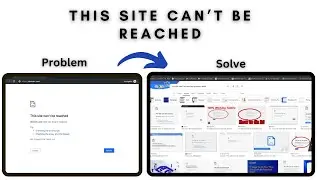 This site can't be reached | one click problem solved 100%