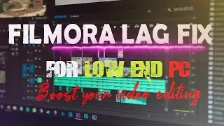 Filmora lagging while editing | SOLVED! Filmora 9