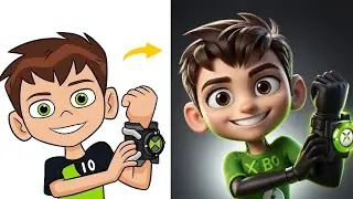 Generate 2D to 3D Stylized Images with AI | Dzignex