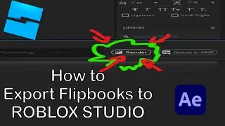 After Effects: How to Export Flipbooks to Roblox Studio