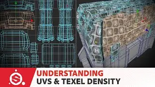 Substance Painter Tutorial – Model Preparation 01: UV Mapping and Texel Density | Adobe Substance 3D