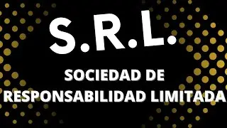 SOCIEDAD DE RESPONSABILIDAD LIMITADA - S.R.L.