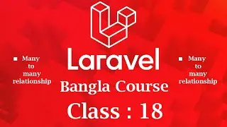 Laravel many to many relationship || Laravel relationship || Many to many relationship || Laravel