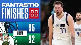 Final 1:46 WILD Ending in Mavericks/Celtics Game 😲