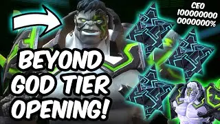 CEO 1000000000% BEYOND GOD TIER 6 STAR OPENING & 8.2 BAHAMET HULK BOSS - Marvel Contest of Champions