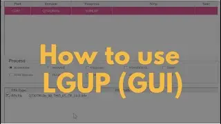 How to use LGUP (GUI) to flash firmware to LG Android