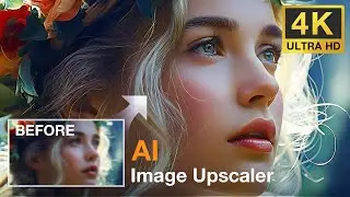 AI Image Upscaler | How to Conver an Image to 4K or More