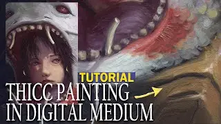 Make Paint Thickness Texture in Digital Painting, Not a Filter