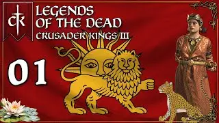 Let's Play Crusader Kings 3 III Legends of the Dead | Persia Kesranid Dynasty CK3 Gameplay Episode 1