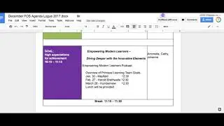 Create a Live Link in a Google Doc