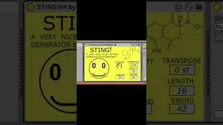 Bassline Inspiration using STING free tool for Ableton  #abletontips #abletonlive #musicproducer