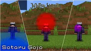 NEW! Jujutsu Kaisen Add-On/Mod For Minecraft PE! | Sotaru Gojo Showcase! (1.20+)