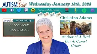 Antecedent Intervention explained + Author Christina Adams