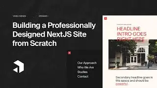 Building a Professionally Designed Website with NextJS, TypeScript, and Payload CMS - Episode 1