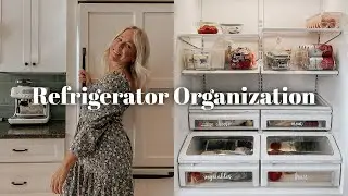 Refrigerator Organization - Tips + Hacks for a Pinterest Worthy Refrigerator