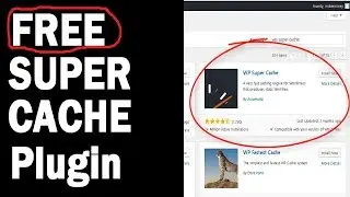 Best FREE Wordpress Cache Plugin Increase Site Speed - EASY Setup Tutorial