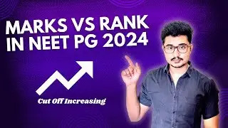 Cut off Marks for NEET PG 2024| Predicting Future Trends of #neetpg