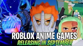 All Roblox Anime Games RELEASING In SEPTEMBER 2024