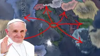 Can you conquer the world in HOI4... as the pope?