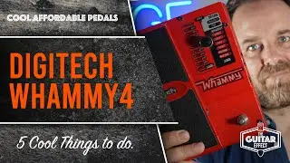 Digitech Whammy 4. Five great sounds you can get from a whammy. Its a Riff Machine.