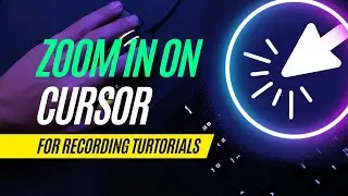 How to Zoom in and Follow Mouse Cursor. Very quick Tutorial. 🐭