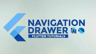 Drawer Navigation in Flutter |  Easy Flutter Tutorials with Dart  | Android Studio