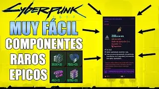 Como conseguir componentes de objetos epicos Cyberpunk 2077