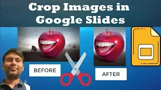 How to Crop Image in Google Slides - Tutorial 2024