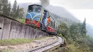 Behind the Indian Weird Way to Ride Old Train in Reverse