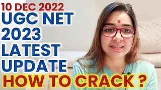 📣UGC NET 2023 LATEST UPDATE BY SHEFALI MISHRA | HOW TO CRACK UGC NET EXAM | UGC NET 2022 | UGC NET