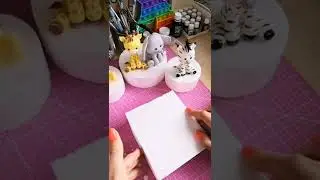 Packing the sugar paste figurines. Упаковка фигурок из мастики
