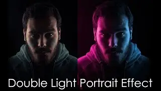 How To Create Portrait Double Light Effect In Photoshop CC