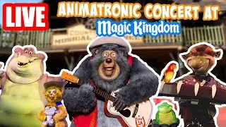 🔴Live: Animatronic Concert at Magic Kingdom! - Magical Music & More - Disney World Livestream