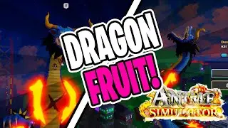 SHOWCASING 0.3% DRAGON FRUIT IN ANIME SIMULATOR! INSANE!!!