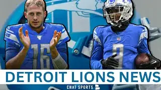 Today's Lions News: Lions NEW Helmet is FIRE! Jameson Williams Reduced Suspension? + Jared Goff #1