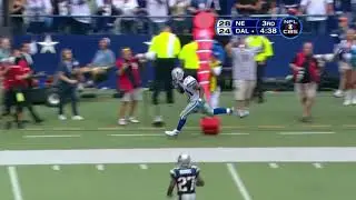 Marion Barber - The Greatest 2 Yard Run Ever (Patriots vs. Cowboys 2007)