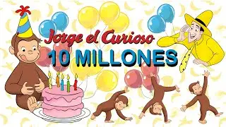 ¡10 Momentos Favoritos de Jorge el Curioso para Celebrar 10 Millones de Suscriptores! 🎉🎈