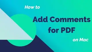 How to Add Comments for PDF on Mac | PDFelement 7