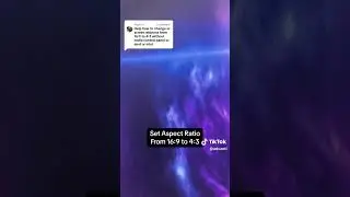 Change your Monitor Display Aspect Ratio with this quick fix! 📺💯