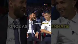 Messi asked teammate about Cristiano Ronaldo 😯