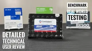 Consistent 256GB SATA SSD detailed technical real world user review