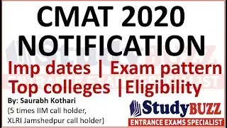 CMAT 2020 notification out | Important dates, eligibility, exam pattern, top colleges under CMAT