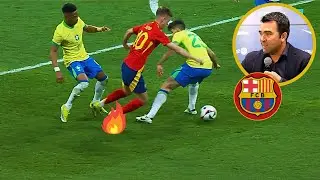 Dani Olmo vs Brazil |  WELCOME TO BARCELONA | INSANE GOAL | 🎯🔵🔴