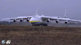 AN-225 returned to the base after a series of commercial flights