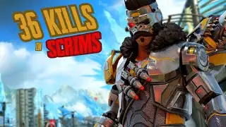 Back Too Back Wins In Scrims! (36 KILLS!) Apex Legends Season 16