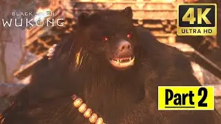 Black Myth: Wukong Full Gameplay Walkthrough 4K 60P - No Commentary Part 2 黑神話:悟空