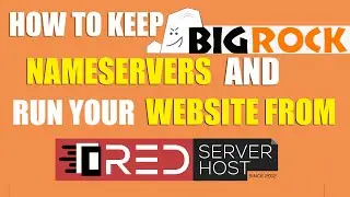 [🔴LIVE] How to use BigRock nameservers and point A Records to Redserverhost?