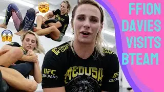 Ffion Davies Visits B-Team Jiu-Jitsu on Countfilms TV