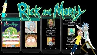 Build a Rick and Morty Android App in Java  Using the Rick and Morty API!